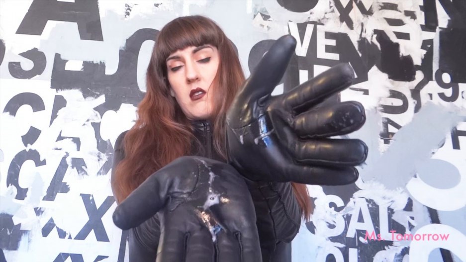 DommeTomorrow - Clean My Leather Gloves